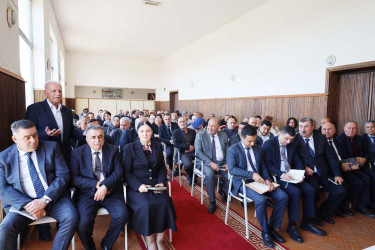 Təngərüd kəndində səyyar qəbul və görüş
