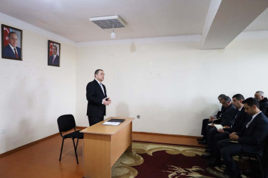 Rudəkənar kəndində səyyar qəbul və görüş