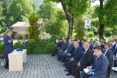 Sım kəndində səyyar qəbul və görüş