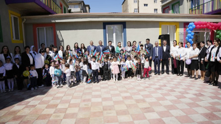 Ümummilli Lider Heydər Əliyevin anadan olmasının 102-ci ildönümündə Astarada körpələr evi-uşaq bağçaları təmirdən sonra istifadəyə verildi