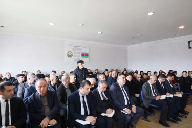 Siyaku kəndində səyyar qəbul və görüş