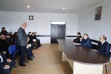 Siyaku kəndində səyyar qəbul və görüş