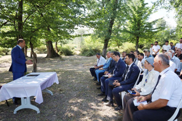 Şəmətük kəndində səyyar qəbul və görüş