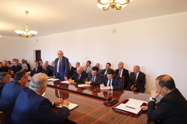 Astarada kənd təsərrüfatı məsələlərinə həsr olunmuş müşavirə keçirilmişdir.