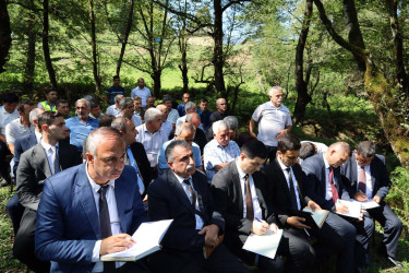 Dəstor kəndində səyyar qəbul və görüş