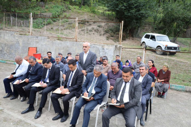 Şəvqo kəndində səyyar qəbul və görüş