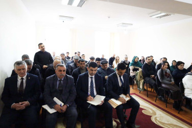 Rudəkənar kəndində səyyar qəbul və görüş