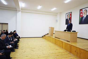 Burzubənd kəndində səyyar qəbul və görüş