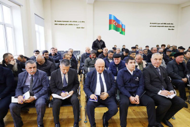 Burzubənd kəndində səyyar qəbul və görüş