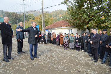 Sığaloni kəndində səyyar qəbul