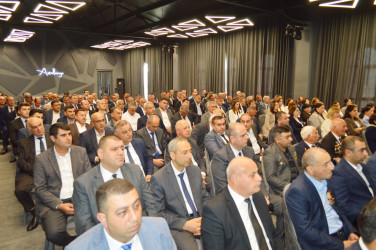 Ulu Öndər Heydər Əliyevin anadan olmasının  102-ci ildönümü ilə əlaqədar “Ümummilli Lider Heydər Əliyev müstəqil Azərbaycan Konstitusiyasının müəllifidir” mövzusunda konfrans keçirilmişdir.