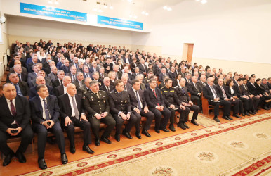 Astara rayonunda 2025-ci ilin sosial-iqtisadi  inkişafının yekunlarına və qarşıda duran vəzifələrə  həsr olunmuş hesabat yığıncağı keçirilmişdir.