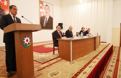 Astara rayonunda 2025-ci ilin sosial-iqtisadi  inkişafının yekunlarına və qarşıda duran vəzifələrə  həsr olunmuş hesabat yığıncağı keçirilmişdir.