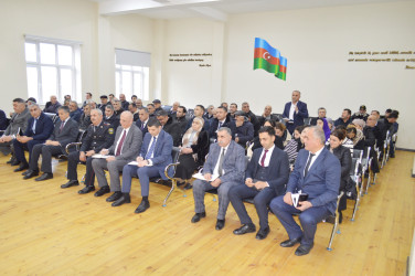 Burzubənd kəndində səyyar qəbul və görüş