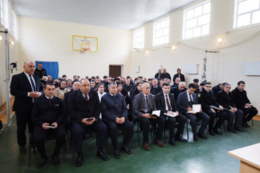 Taxtanəkəran kəndində səyyar qəbulu və görüşu