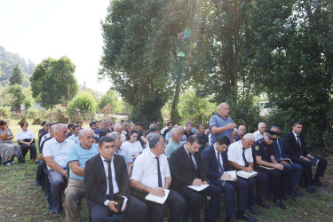 Züngüləş kəndində səyyar qəbul və görüş