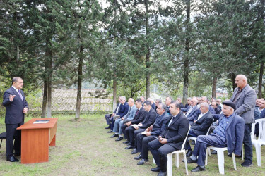Miki kəndində səyyar qəbul və görüş