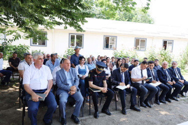 Qapıçıməhəllə kəndində səyyar qəbul və görüş