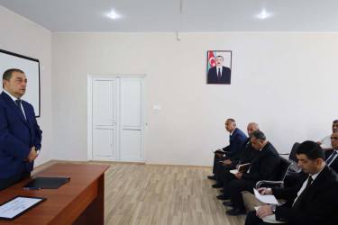 Bəlbay kəndində səyyar qəbul və görüş