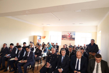 Məsçitməhəllə kəndində səyyar qəbul və görüş