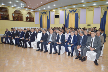 Şiyəkəran kəndində səyyar qəbul və görüş