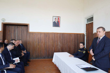 Təngərüd kəndində səyyar qəbul və görüş