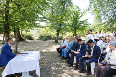 Şəmətük kəndində səyyar qəbul və görüş