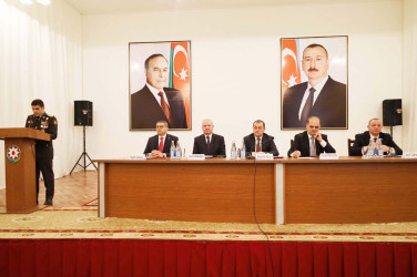 Astara rayonunda 2025-ci ilin sosial-iqtisadi  inkişafının yekunlarına və qarşıda duran vəzifələrə  həsr olunmuş hesabat yığıncağı keçirilmişdir.