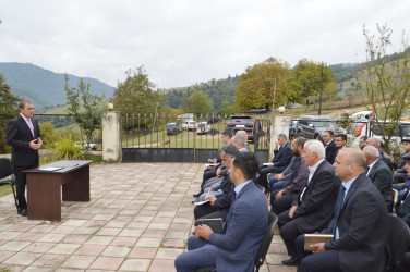 Anbuba kəndində səyyar qəbul və görüş