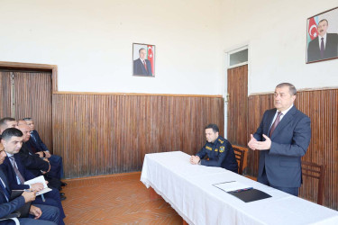 Təngərüd kəndində səyyar qəbul və görüş