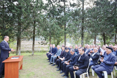 Miki kəndində səyyar qəbul və görüş