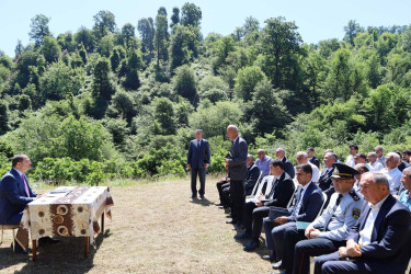 Vaqadi kəndində səyyar qəbul və görüş