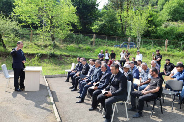 Vovada kəndində səyyar qəbul və görüş