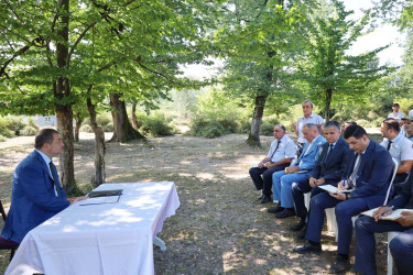 Şəmətük kəndində səyyar qəbul və görüş