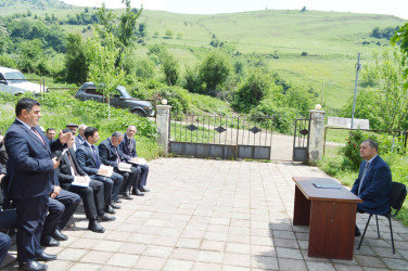 Əzərüd kəndində səyyar qəbul və görüş