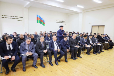 Burzubənd kəndində səyyar qəbul və görüş