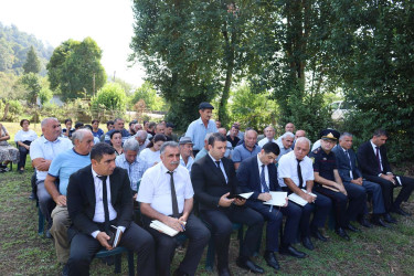Züngüləş kəndində səyyar qəbul və görüş