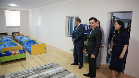 Ümummilli Lider Heydər Əliyevin anadan olmasının 102-ci ildönümündə Astarada körpələr evi-uşaq bağçaları təmirdən sonra istifadəyə verildi