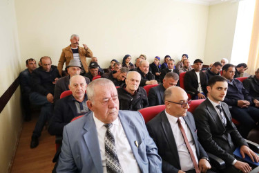 Toradi kəndində səyyar qəbul və görüş