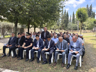 Siyakeş kəndində səyyar qəbul və görüş