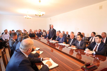 Astarada kənd təsərrüfatı məsələlərinə həsr olunmuş müşavirə keçirilmişdir.