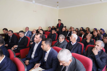 Toradi kəndində səyyar qəbul və görüş