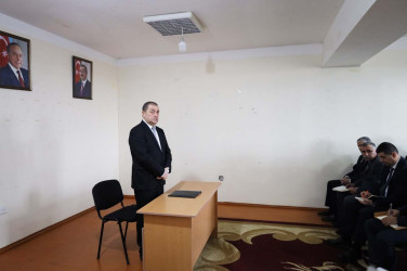 Rudəkənar kəndində səyyar qəbul və görüş