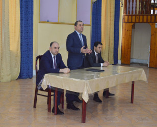 Şiyəkəran kəndində səyyar qəbul və görüş