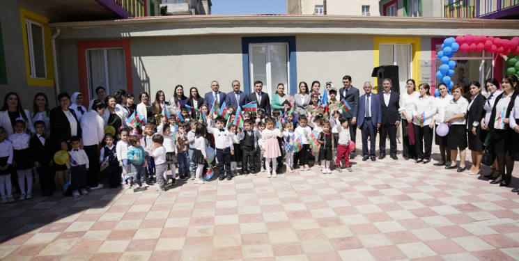 Ümummilli Lider Heydər Əliyevin anadan olmasının 102-ci ildönümündə Astarada körpələr evi-uşaq bağçaları təmirdən sonra istifadəyə verildi
