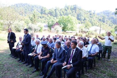 Züngüləş kəndində səyyar qəbul və görüş