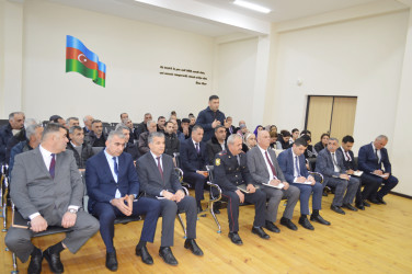 Burzubənd kəndində səyyar qəbul və görüş