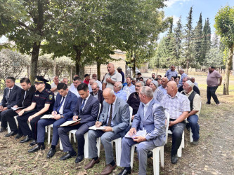 Siyakeş kəndində səyyar qəbul və görüş