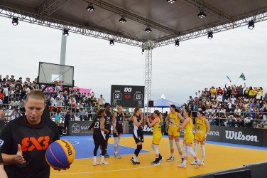 Azərbaycanda ilk dəfə olaraq qadınlar arasında 3x3 basketbol üzrə Dünya Qadın Seriyasının oyunları Astarada keçirilir