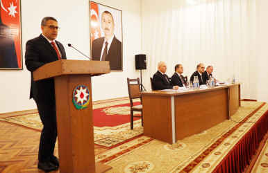 Astara rayonunda 2025-ci ilin sosial-iqtisadi  inkişafının yekunlarına və qarşıda duran vəzifələrə  həsr olunmuş hesabat yığıncağı keçirilmişdir.